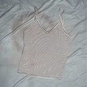 West Seal black and white tank top